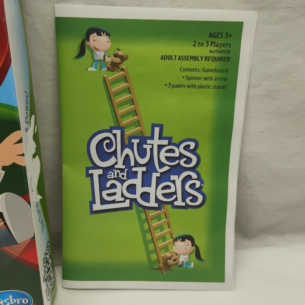 2013 Hasbro Chutes & Ladders Complete 2-3 Players USA Made - Picture 5 of 9
